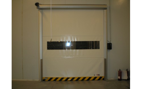 Puerta lona enrollable